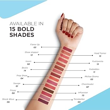 ZM Zayn & Myza Rich Matte Lipstick | Smooth and Light Weight | Intense Color in one Swipe | High Pigmentation Bullet Lip Stick Enriched with Argan oil, Murumuru and Shea Butter, (4.2 G)