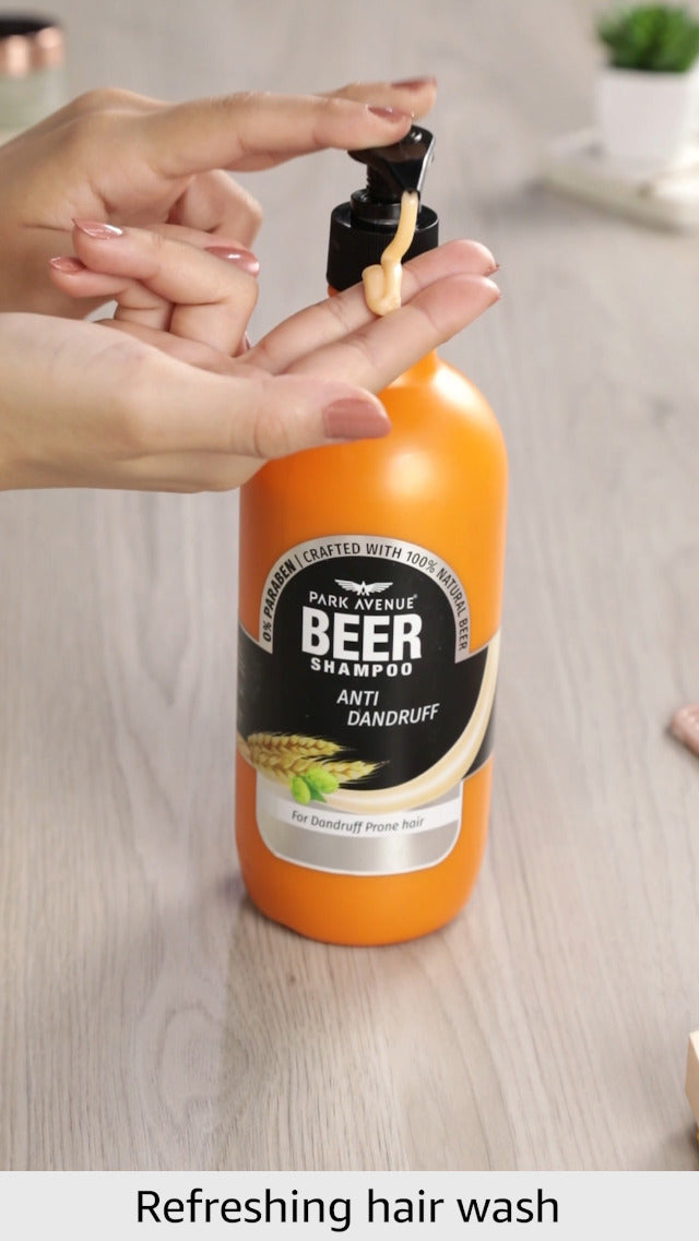 Park Avenue ANTI DANDRUFF Damage Free Beer shampoo