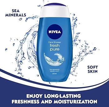 NIVEA Fresh Pure Shower Gel (250 ml)