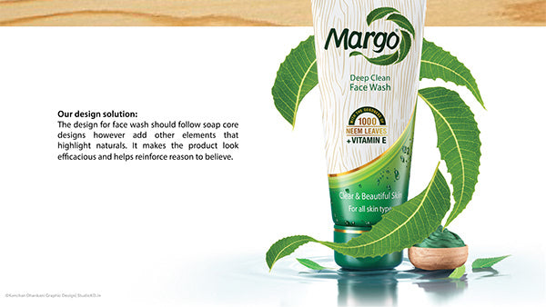 Margo Original Neem Deep Clean Face Wash, 50 g