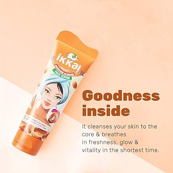 IKKAI Organic Awesome Almond Face Scrub – 100 g