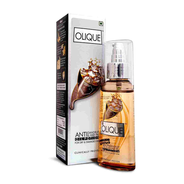 OLIQUE Anti Dandruff and Anti Hairfall Oil Potion for Dry and Damaged Hair (50 ml )
