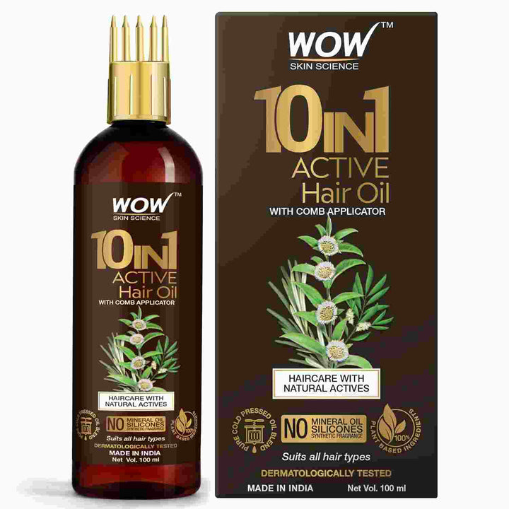 WOW Skin Science 10-in-1 Active Hair Oil 200 ml