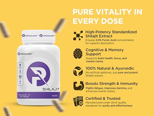 Shilajit Capsule 500 mg