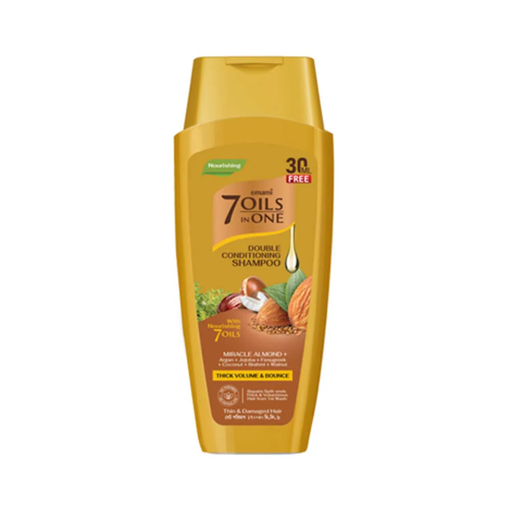 Emami 7 Oils In One Double Conditioning Shampoo – Mystic Olive | 200ml