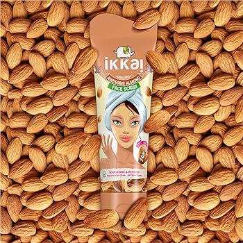 IKKAI Organic Awesome Almond Face Scrub – 100 g