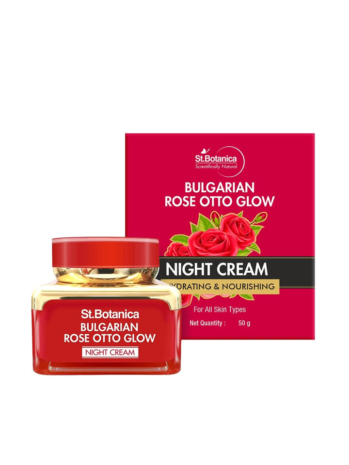 StBotanica Bulgarian Rose Otto Glow Night Cream | 50g