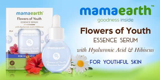 MamaEarth Flowers of Youth Essence Face Serum (30 ml)
