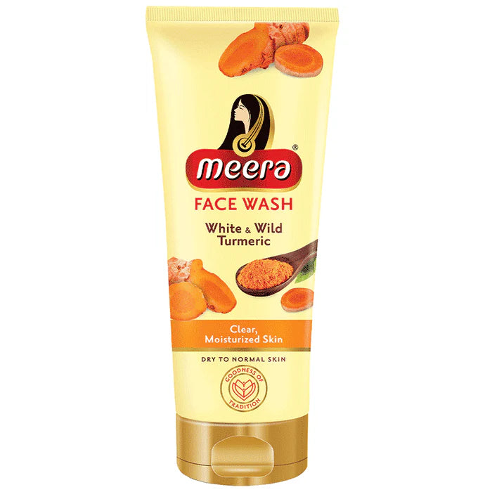 Meera White & Wild Turmeric Face Wash (50g)