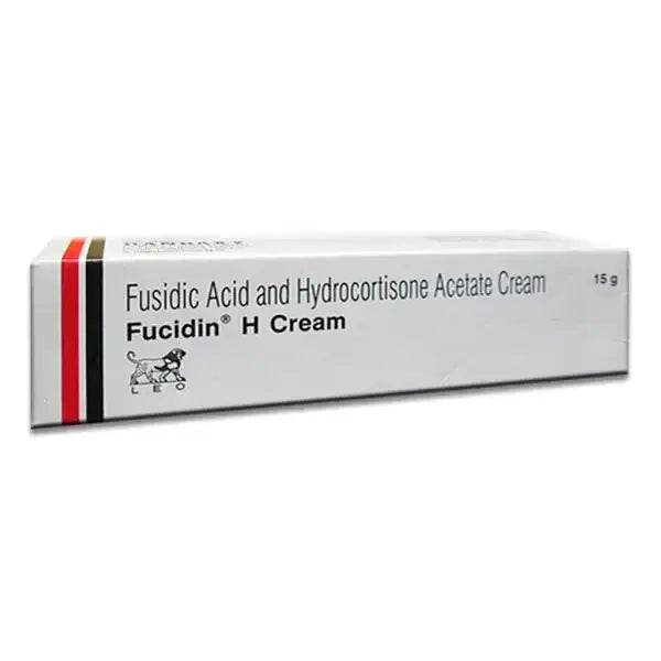 Fusidic Acid 2%w/w and Hydrocortisone Acetate Cream 1% w/w 15gm