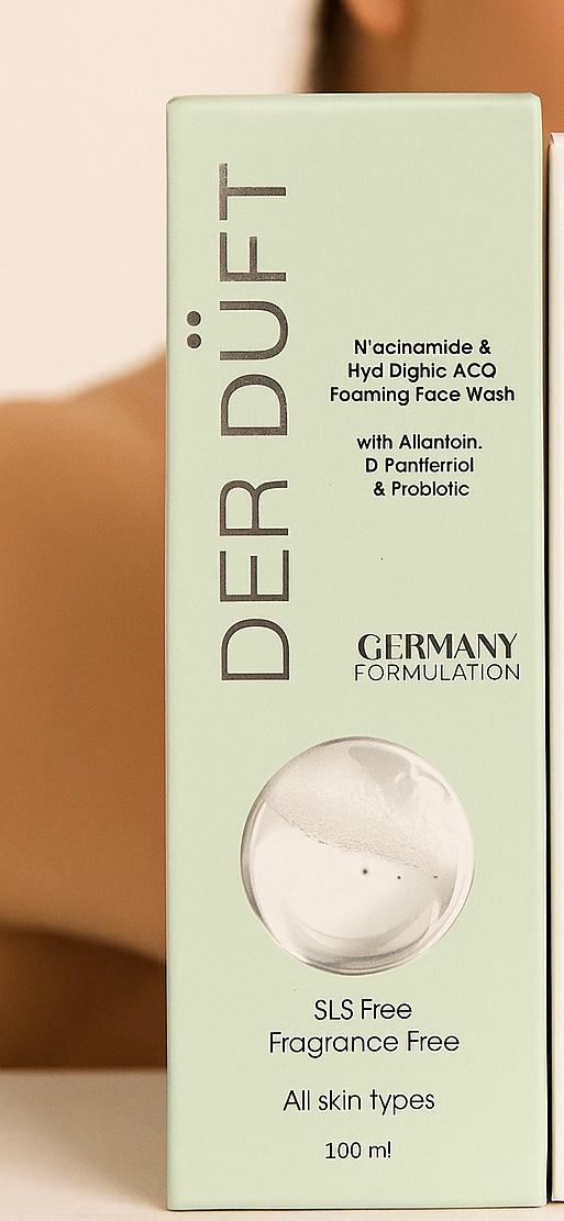DER DUFT Foaming Face Wash | 100mL | Germany Formulation