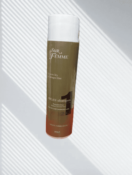 SUR LA FEMME Professional Argan Shampoo for Dry & Damaged Hair (300 ml)