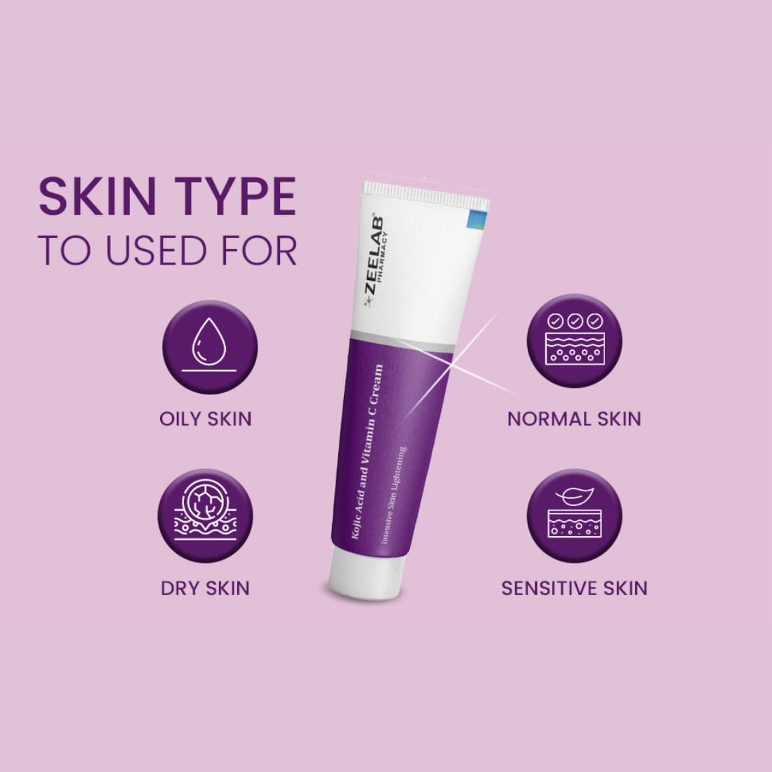 ZEELAB Kojic Acid and Vitamin C Cream