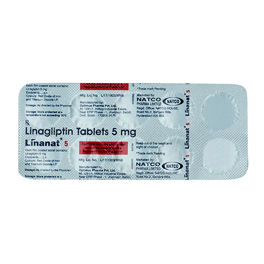 Linagliptin Tablets 5mg