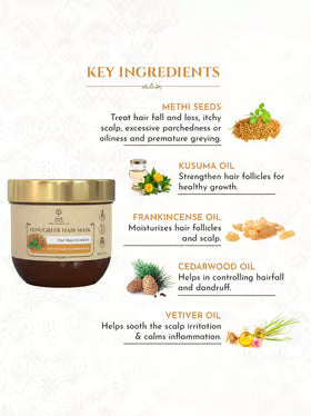 Khadi Essentials Fenugreek Hair Mask 200gm