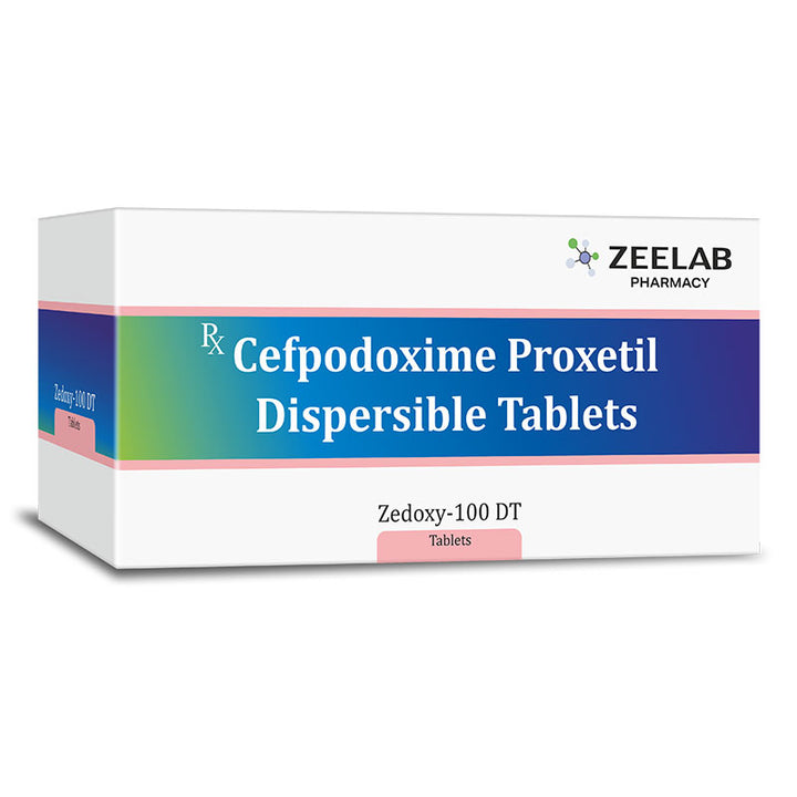 Cefpodoxime Proxetil Dispersible Tablets 100 mg