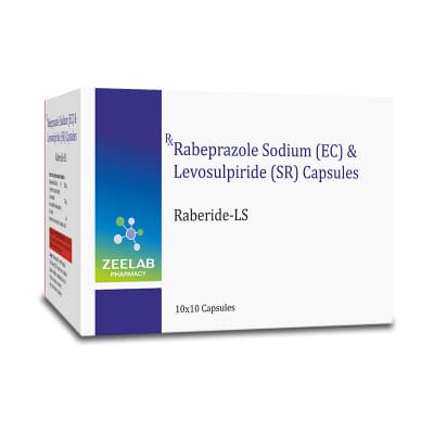 Levosulpiride (75mg) + Rabeprazole (20mg) Capsules IP