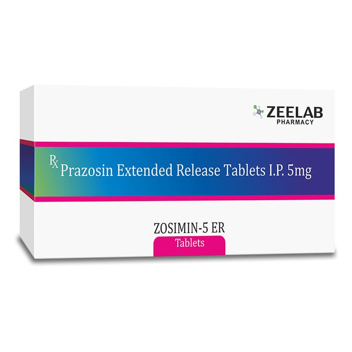 Prazosin Tablets IP 5 mg ER