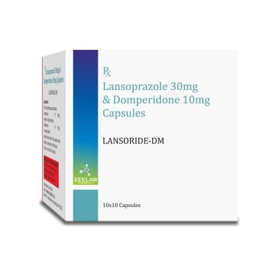 Lansoprazole 30mg + Domperidone 10mg