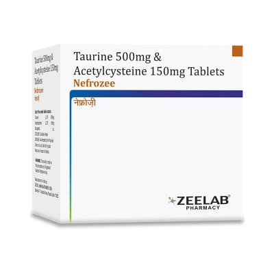 Taurine (500mg) + Acetylcysteine (150mg)