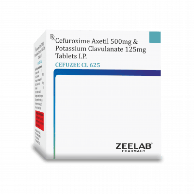 Cefuroxime (500mg) + Clavulanic Acid (125mg) Tablet
