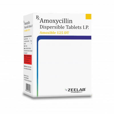 Amoxycillin 125 mg Dispersible Tablets