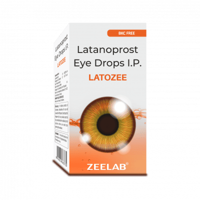 Latanoprost (0.005% w/v) + Potassium sorbate (0.47% w/v) Eye Drops