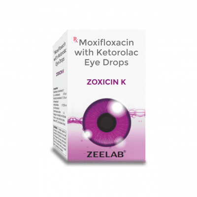Moxifloxacin (0.5% w/v), Ketorolac Tromethamine (0.5% w/v), Methylcellulose (0.25% w/v) Eye/Ear Drops