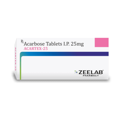 Acarbose Tablets IP 25 mg
