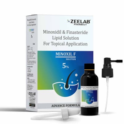Minoxidil 5% and Finasteride 0.1% Topical Solution 60 ml