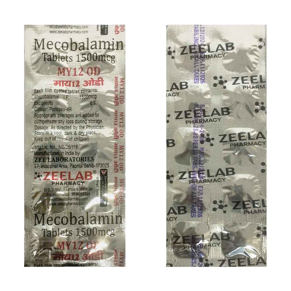 Methylcobalamin (1500mcg) Tablets