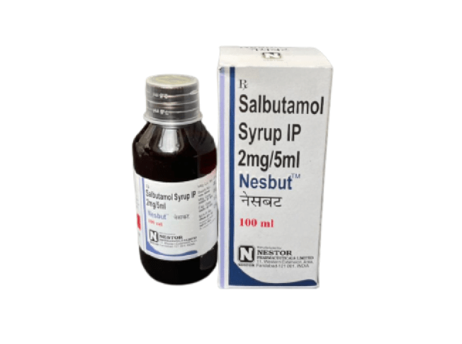 Salbutamol Syrup IP 2mg per 5ml