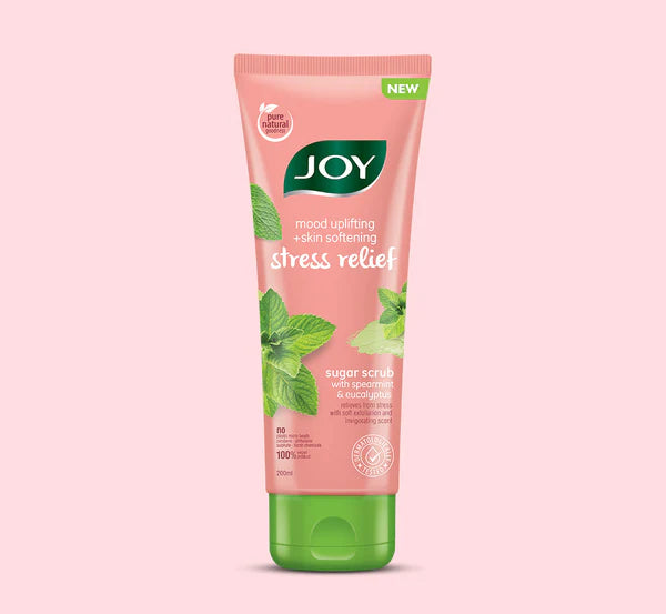 JOY Mood Uplifting + Skin Softening, Stress Relief Sugar Scrub