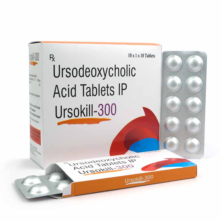 Ursodeoxycholic Acid IP 300mg Tablets