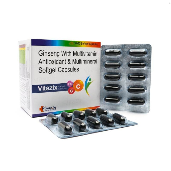 Ginseng, Multivitamins and multiminerals Capsules