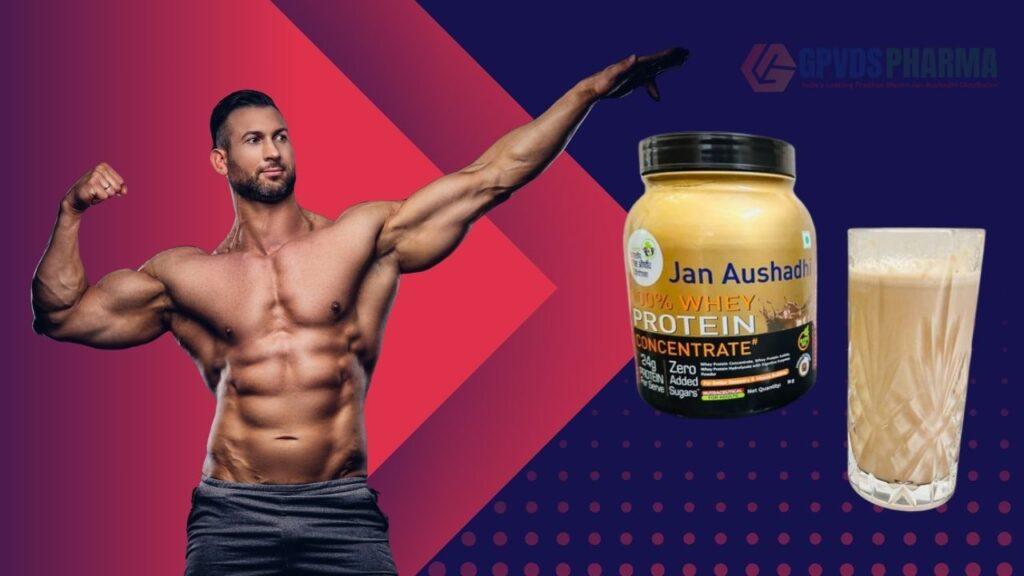 Jan Aushadhi Protein Powder (100% Whey Protein)