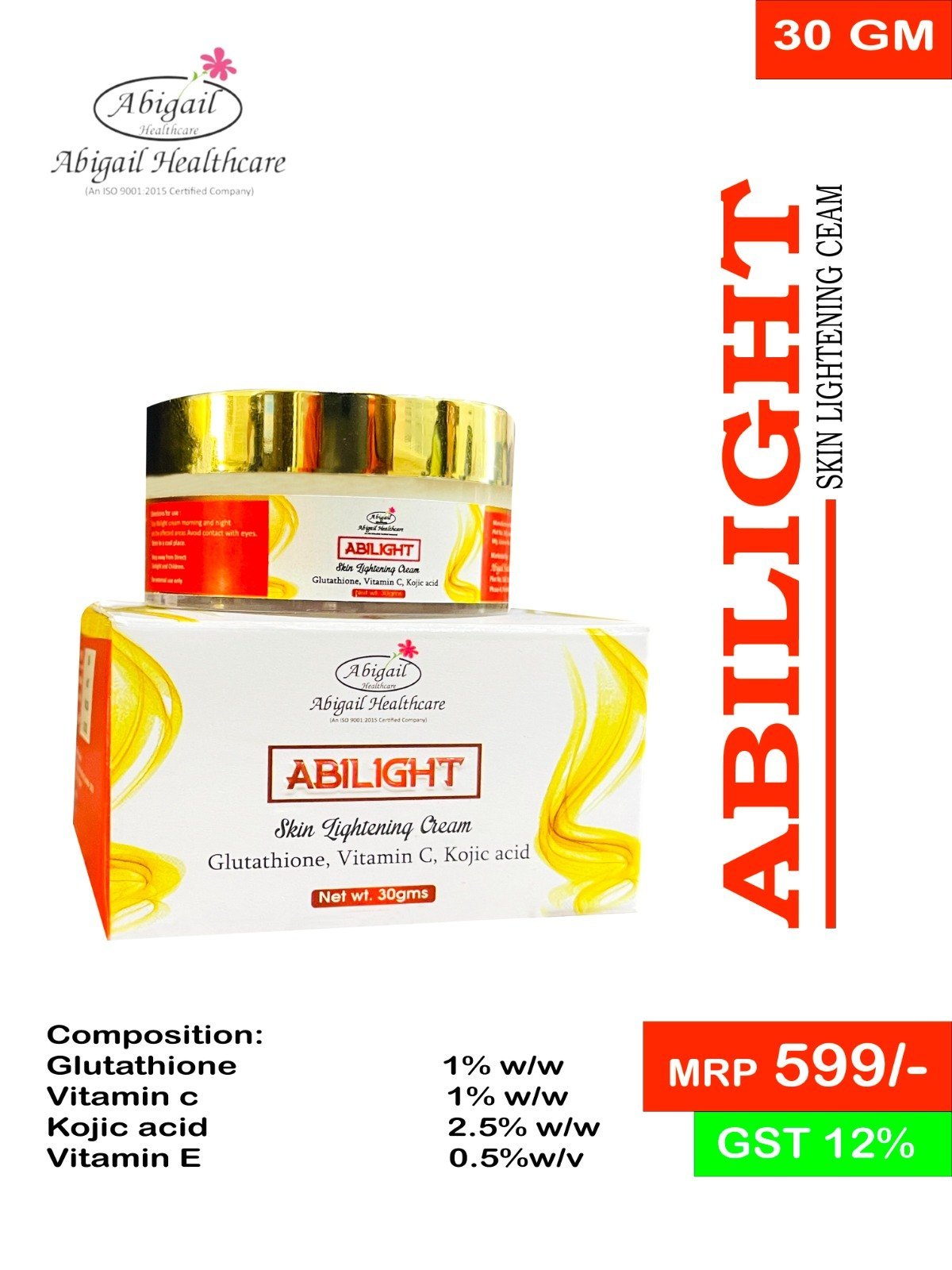 ABILIGHT Skin Lightening Cream (30 gm)