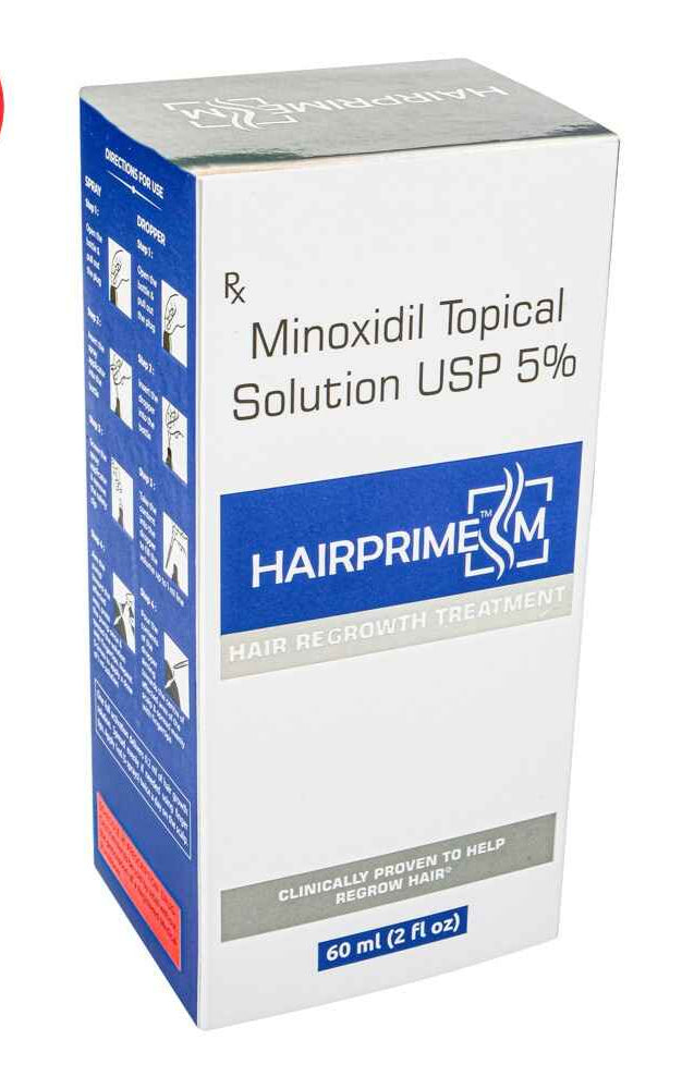 Minoxidil Topical Solution USP 5%, 60ml