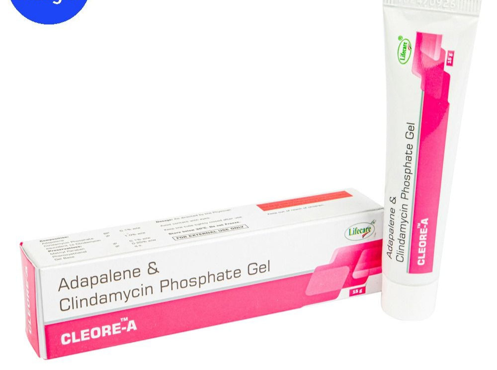 Adapalene & Clindamycin Phosphate Gel 15g