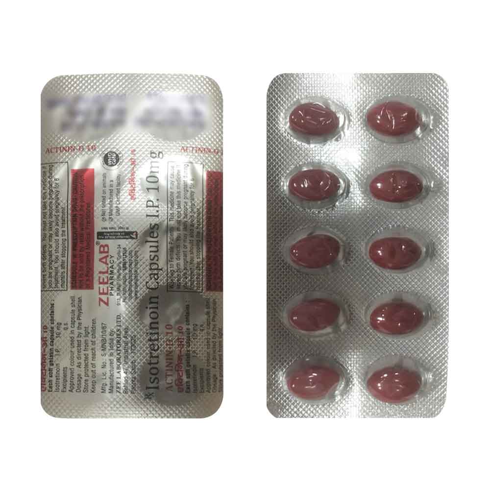 Isotretinoin 10 mg Soft Gelatin Capsules