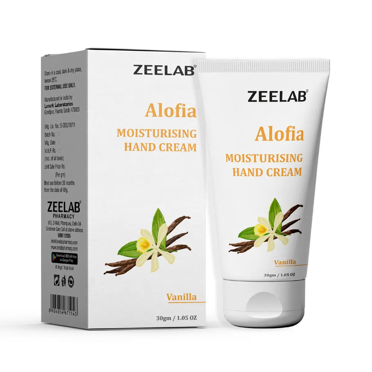 ALOFIA Moisturising Hand Cream – Majestic Rose & Vanilla | 30 GM