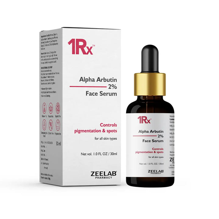 1RX Alpha Arbutin 2% Face Serum 30ml
