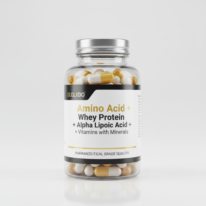 Amino acid+Whey Protien +Alpha lipoic acid +Vitamin with Minerals capsules
