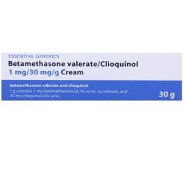 Betamethasone Valerate 0.12%w/w and Clioquinol 3%w/w Cream 30 GM