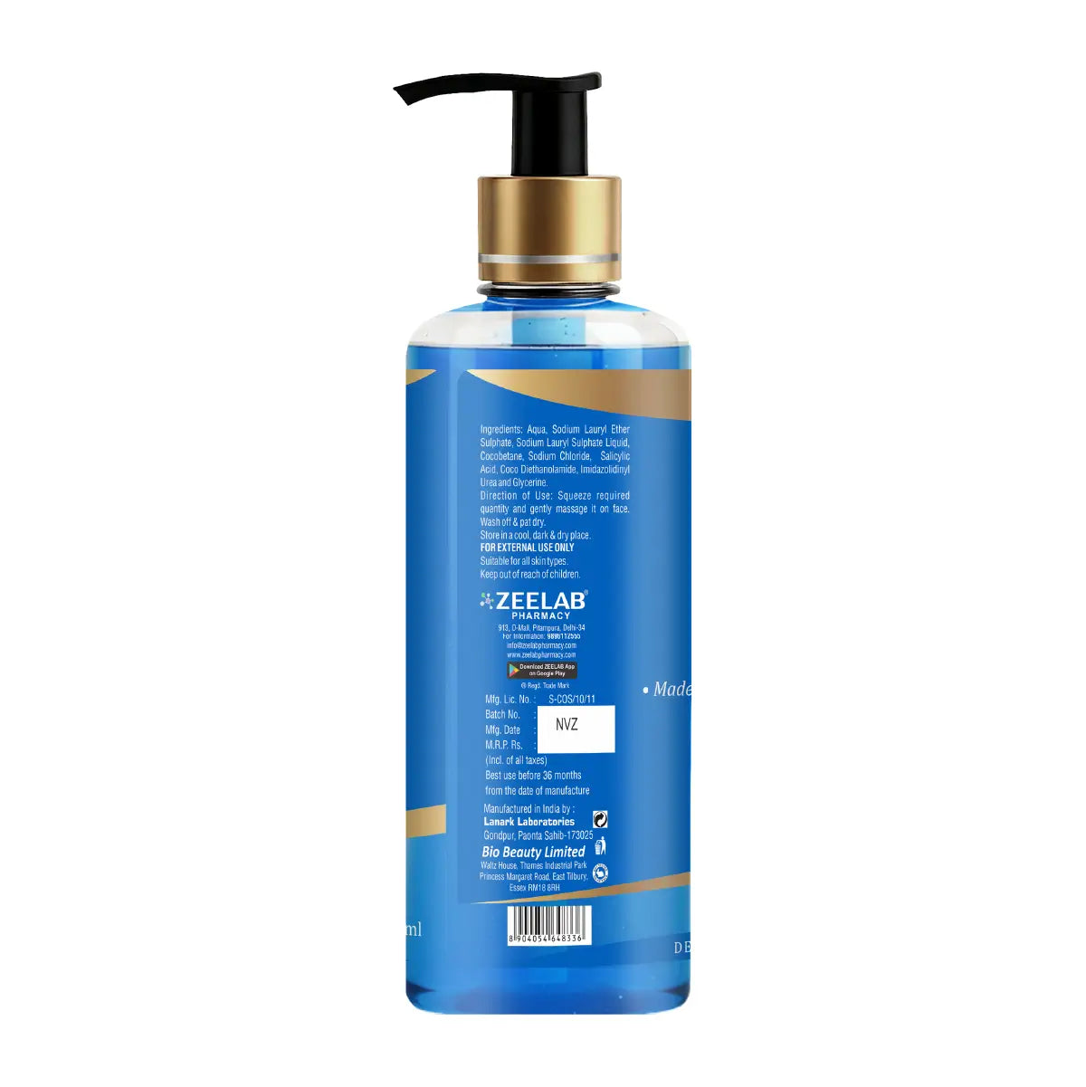 Salicylic Acid 1% w/v Foaming Facewash (200/60 ml)