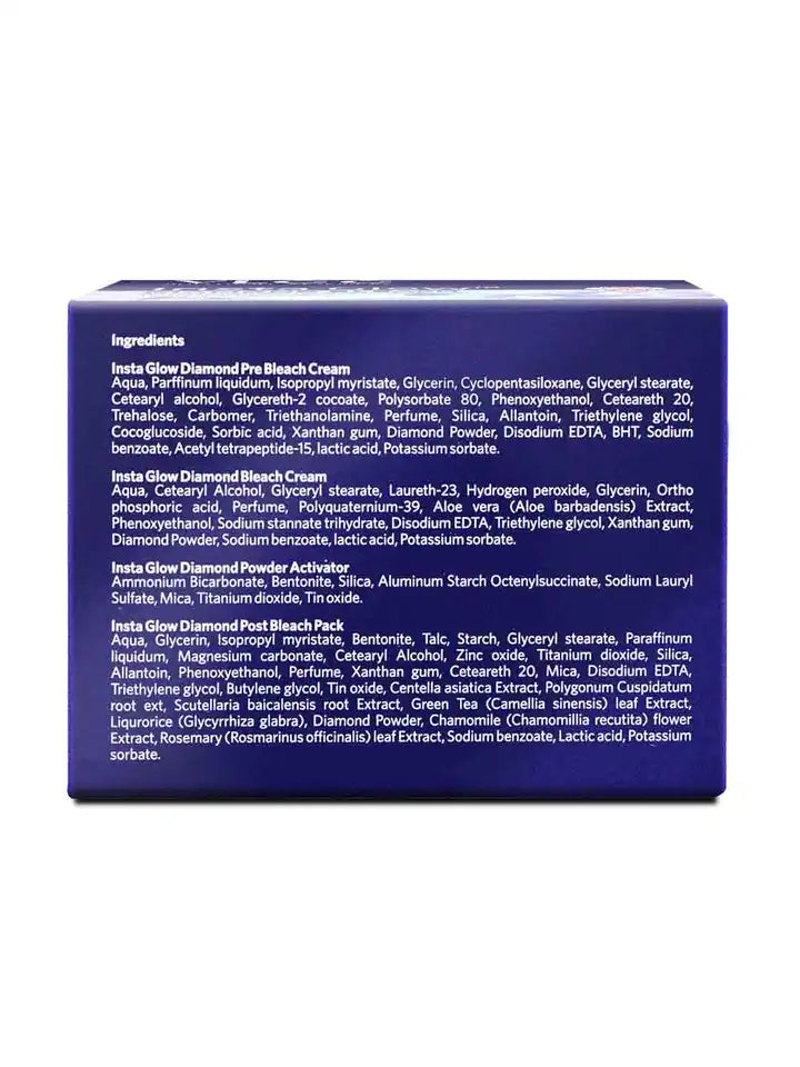 VLCC Insta Glow Diamond Bleach - 30g