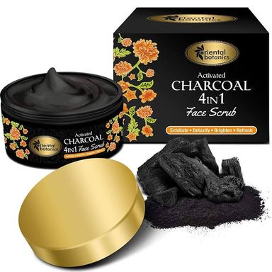 St. Botanica activated Charcoal 4 IN 1 Face Scrub, 100g