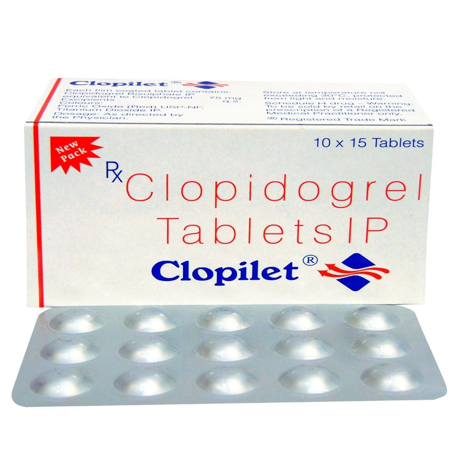 Clopidogrel Tablets IP 75mg