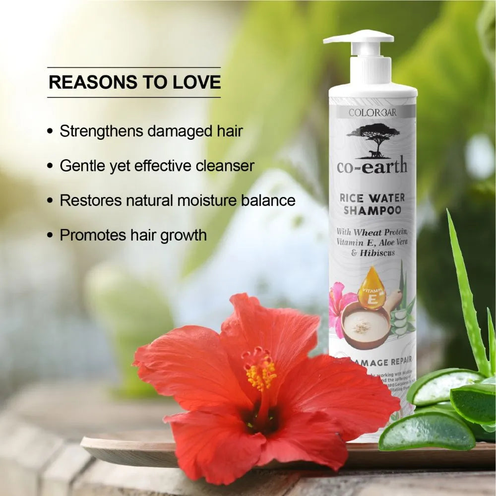 Colorbar Co-Earth Rice Water Shampoo (300 ml)