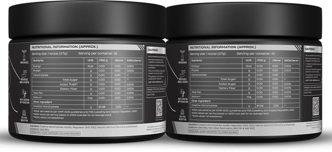 BeastLife Creatine Monohydrate | 125g | 33 Servings | NABL Lab Tested | Tropical Tango & Peach Flavors | Premium Sports Nutrition Supplement